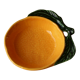 Vintage ceramic cup in fruit shape "orange"