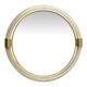 Venetian Round"Torgiglione-Torchon" Murano Glass Wall Mirror in Barovier St