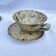 Pyrite stoneware cup and saucer set