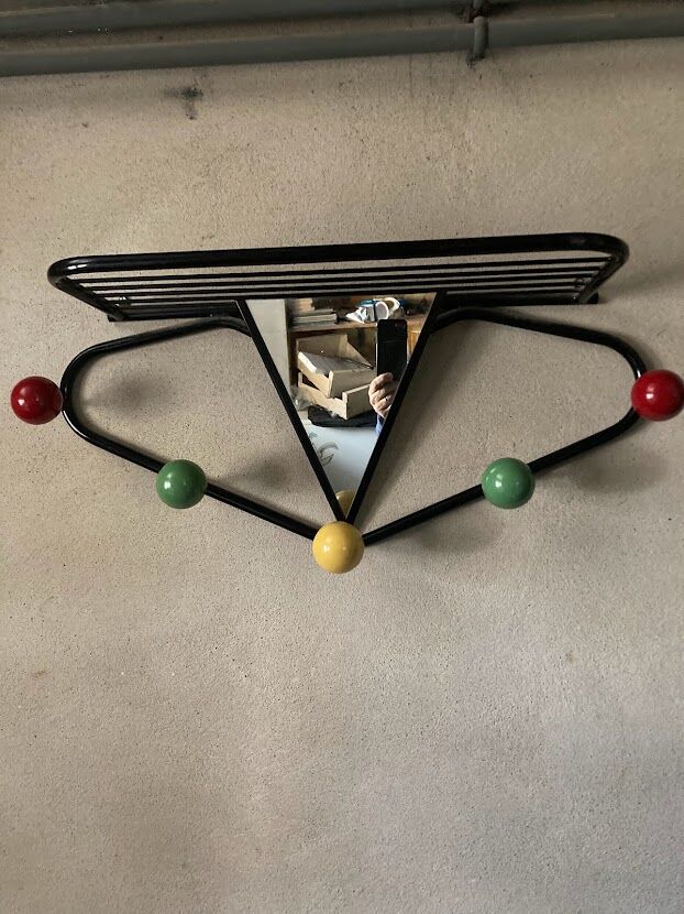 Porte manteau à boule vintage