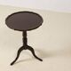Mahogany sidetable in the style of Anton Kildeberg, Denmark 1960's