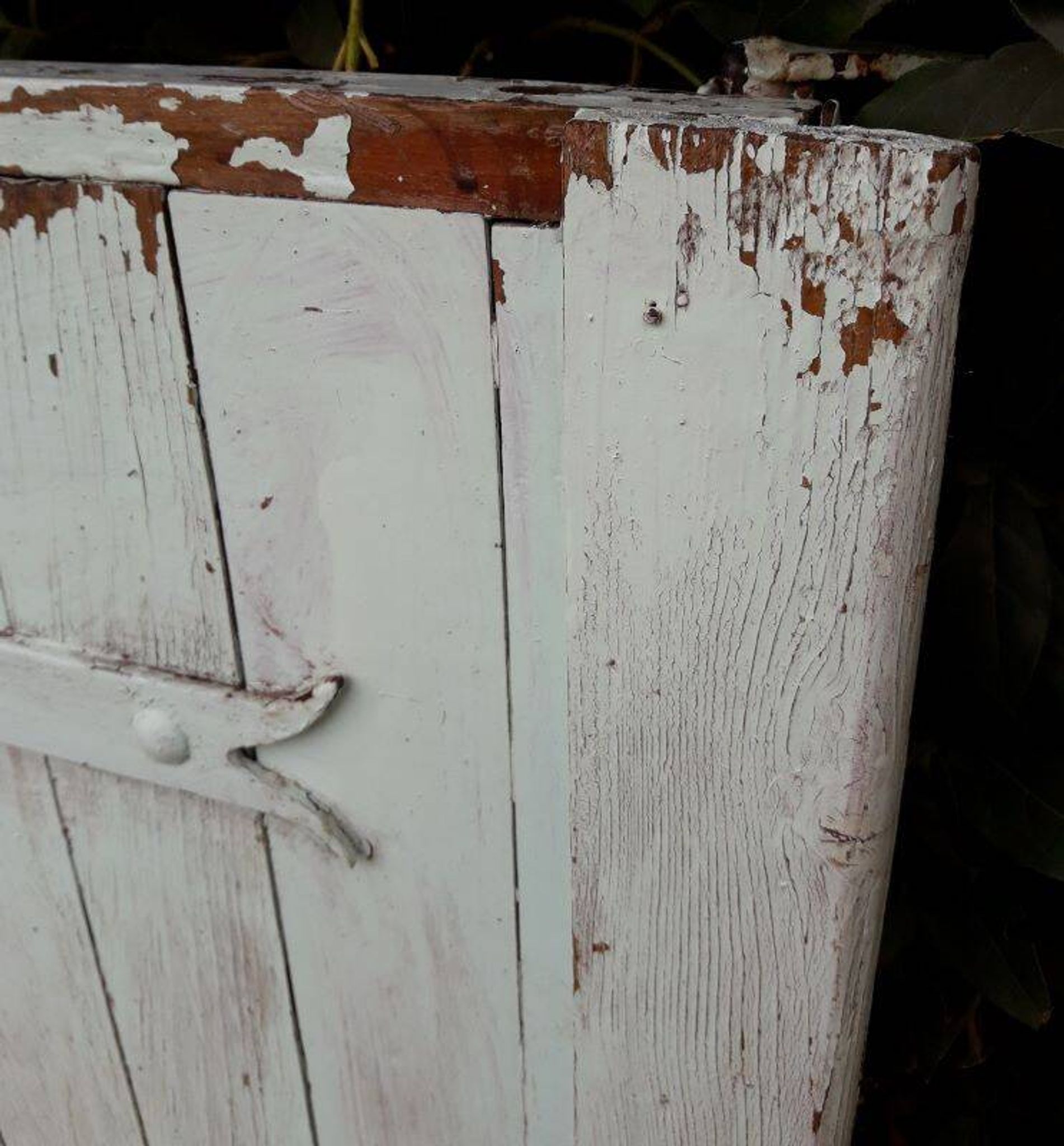 Volet ancien en bois