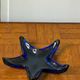Blue glass catch-all trays