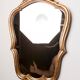 Golden mirror style Louis XV 30x46cm