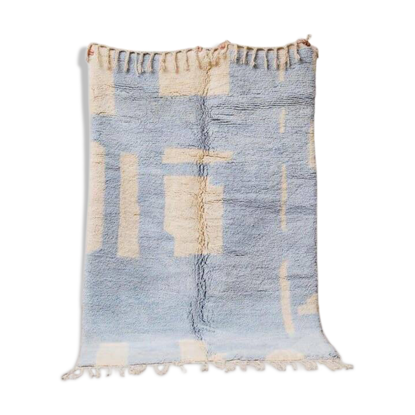 Handmade traditional natural wool rug Size 150 x 250 cm