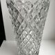 Art Deco crystal vase 50s