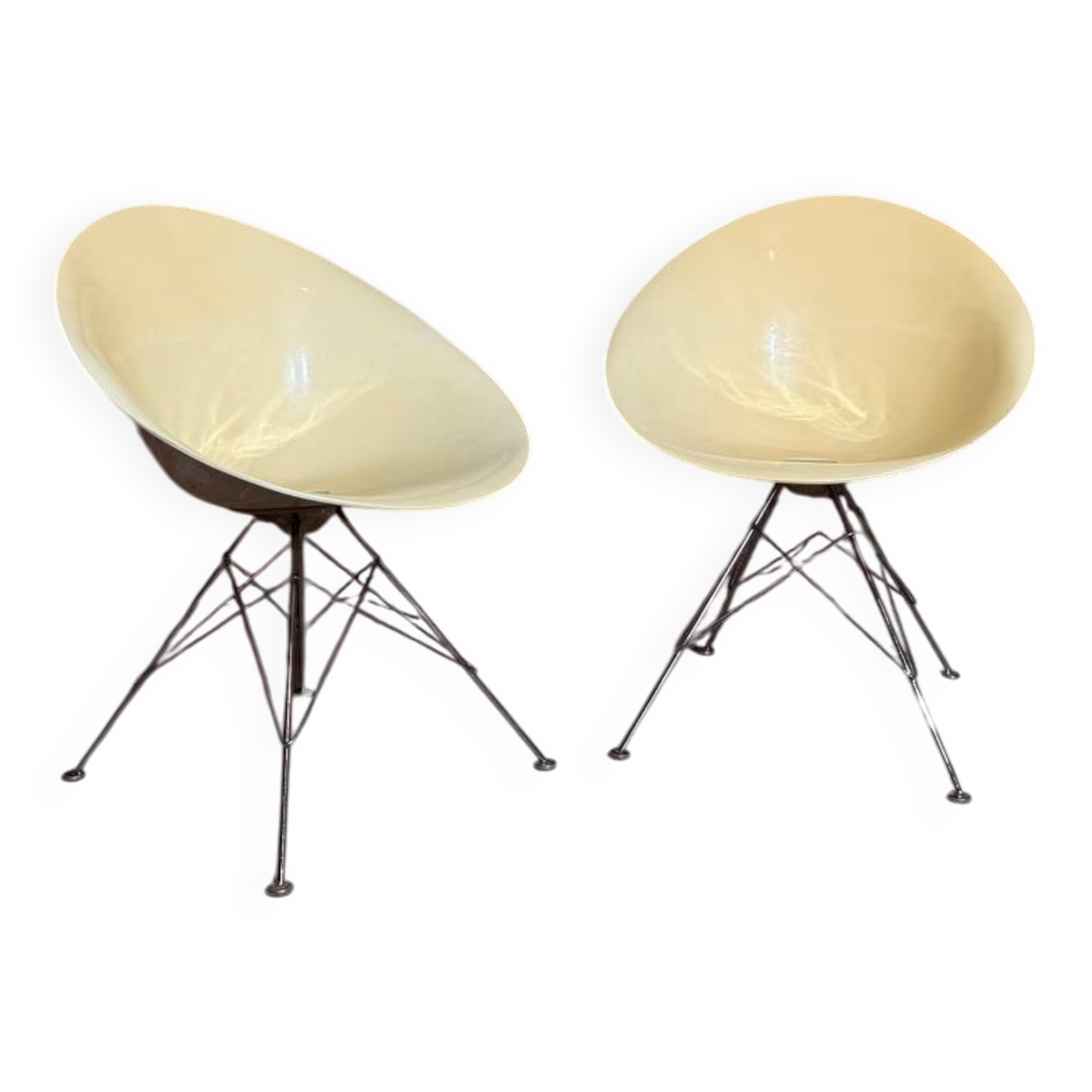 Eros Chair Pair by Philippe Starck