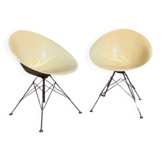 Paire de Chaise Éros par Philippe Starck