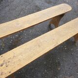 Walnut farmhouse table