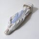 Old Virgin Mary statue in biscuit 25.5 cm