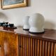 Sergio Asti, Set of 2 "Scafandro" Table Lamps, Candle, Italy 1970s