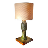 Lampe de la maison lumica ,  willy rizzo 1960 a70   ceramique luxe  61x31