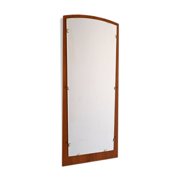 1960s Scandinavian Teak Wall Mirror