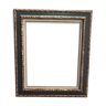 Old frame in gilded sulpté wood with gold leaf
