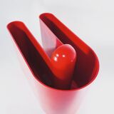 Rodolfo Bonetto for Bilumen magazine holder 1960 space age made in Italy