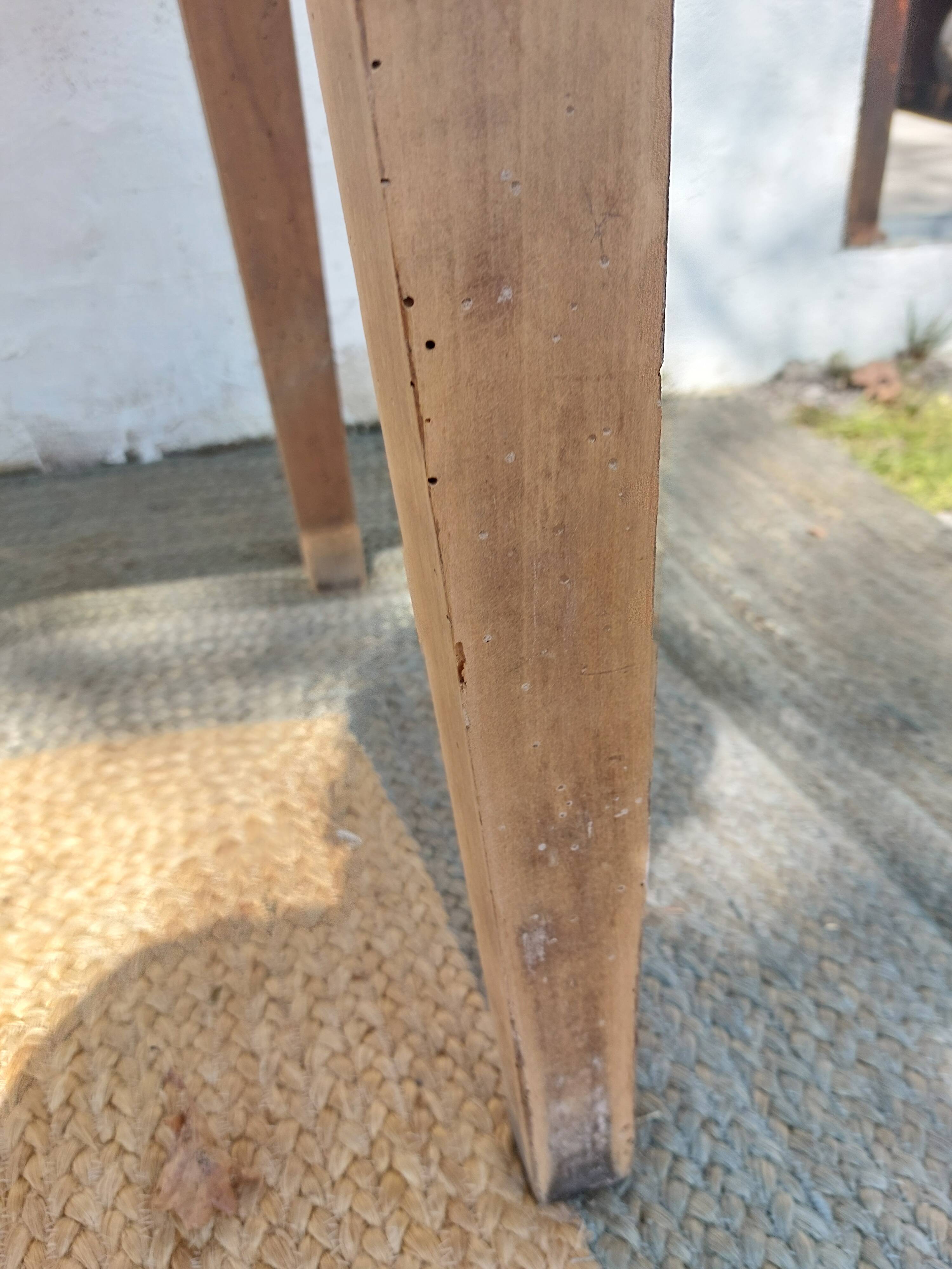 wooden bistro table, vintage, countryside, bohemian