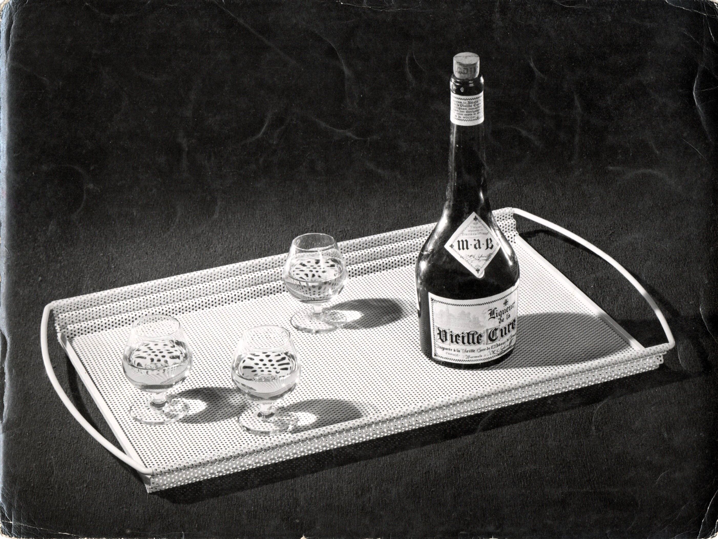 Tray by Mathieu Matégot model Chambord 1950