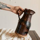 Chocolate jug / vase in stoneware