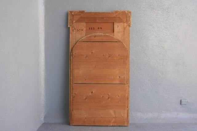 Style Louis XVI lacquer and gold XIX 86x168cm Pier