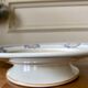 Ceramic standing dish from Saint Amand