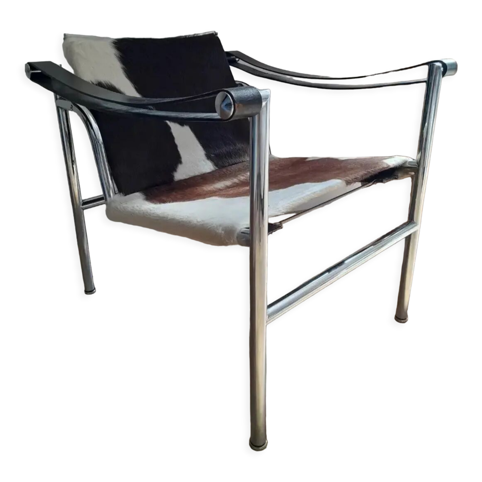 Armchair Le Corbusier Lc1 original pony skin