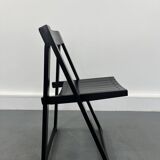 Chaise pliante en bois, années 1970