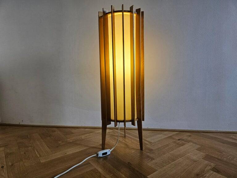 Ib Fabiansen Midcentury Floor Lamp TEMA by Fog and Mørup, Denmark, 1960s