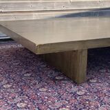 Green laqué coffee table