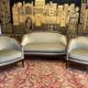 Salon époque Art Déco Canapé et Paire de fauteuils