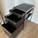 USM Haller cabinet in Graphite Black