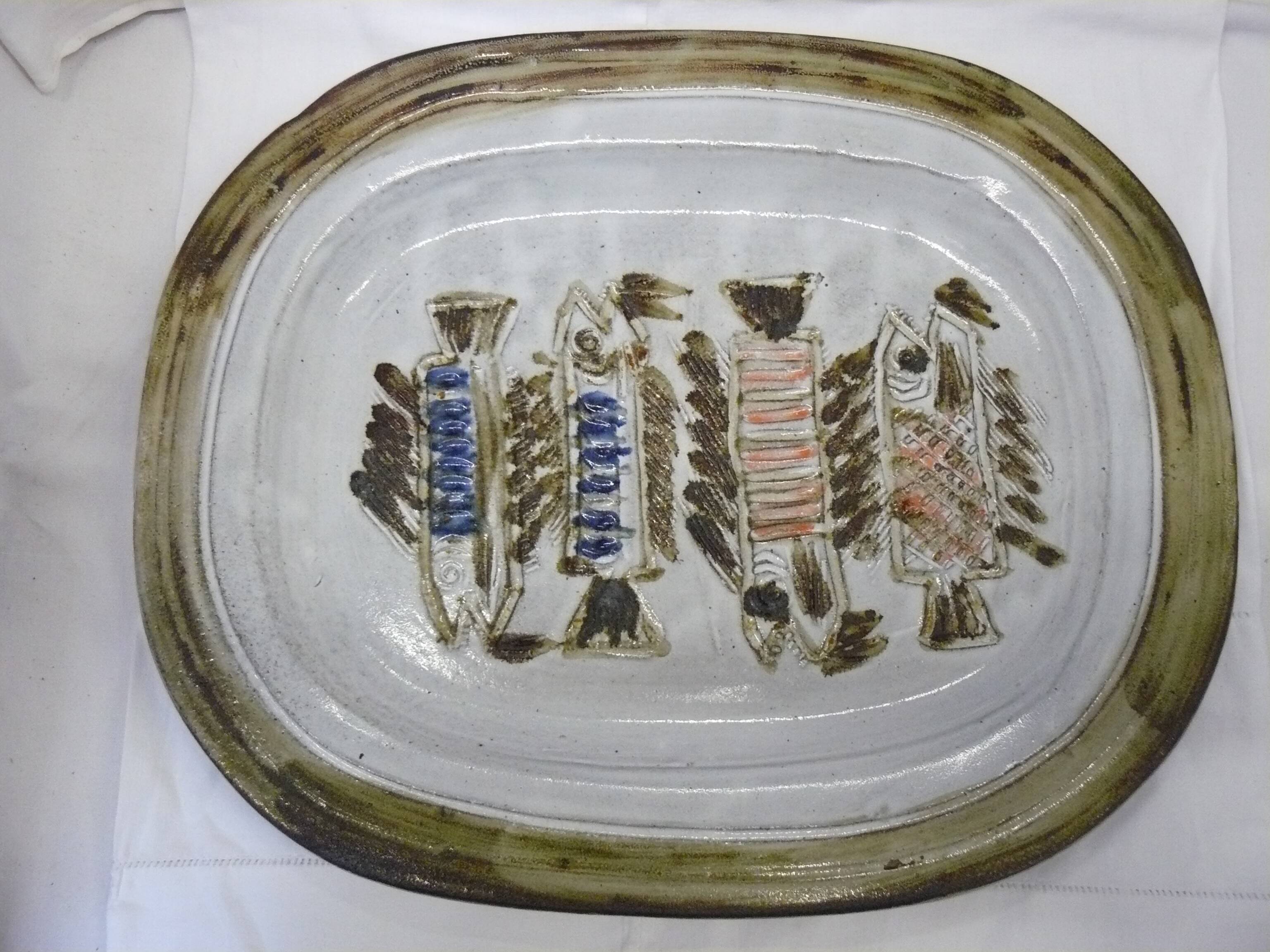 Albert Thiry decorative dish