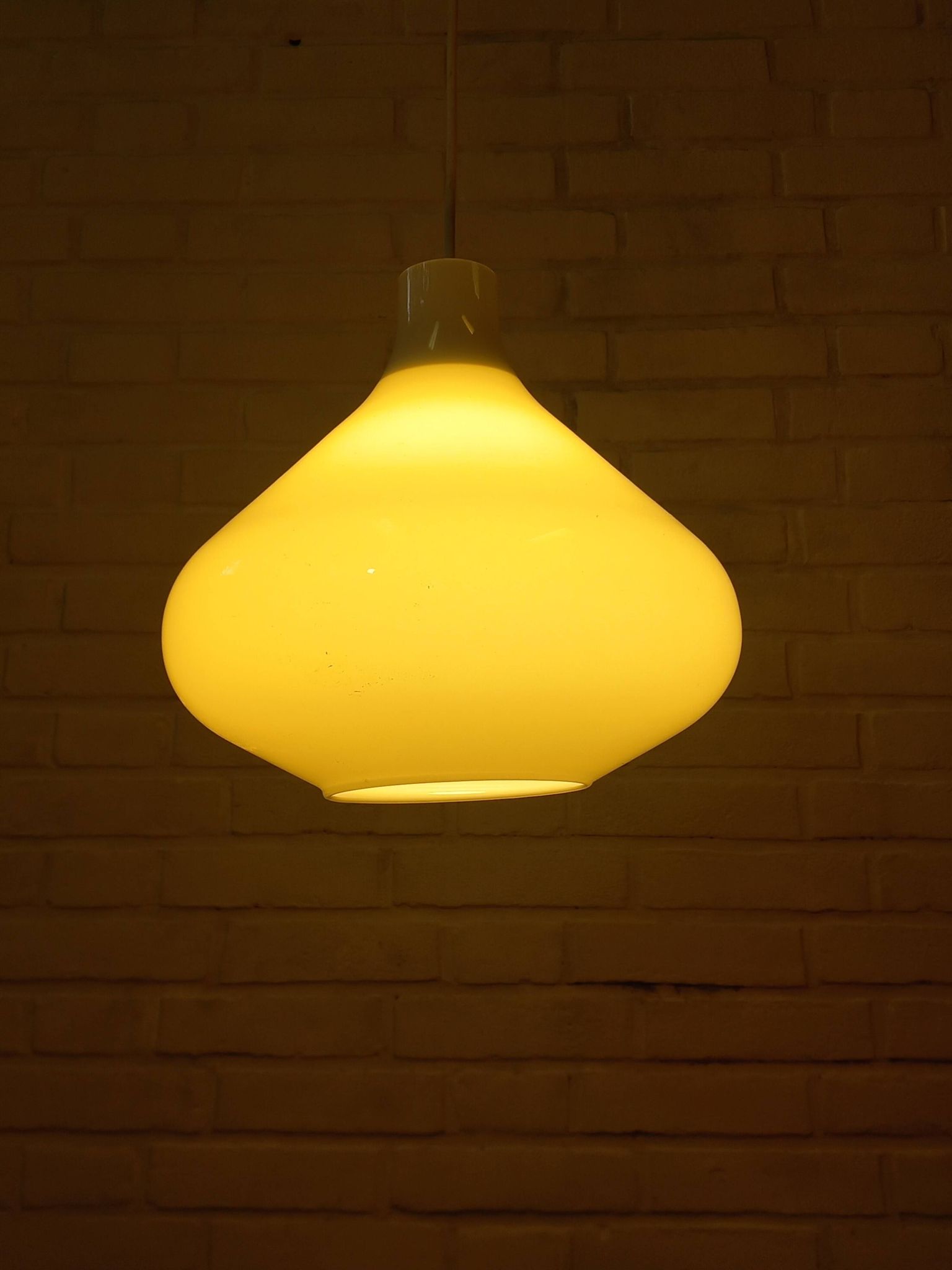 Italian glass lamp