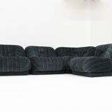 Vintage Italian modular sectional sofa 1970s
