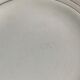 8 dessert plates in golden porcelain and saint Amand Ceranord