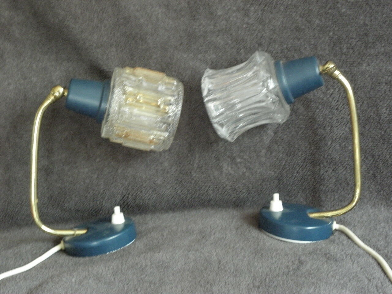 Pair of bedside lamps