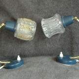 Pair of bedside lamps