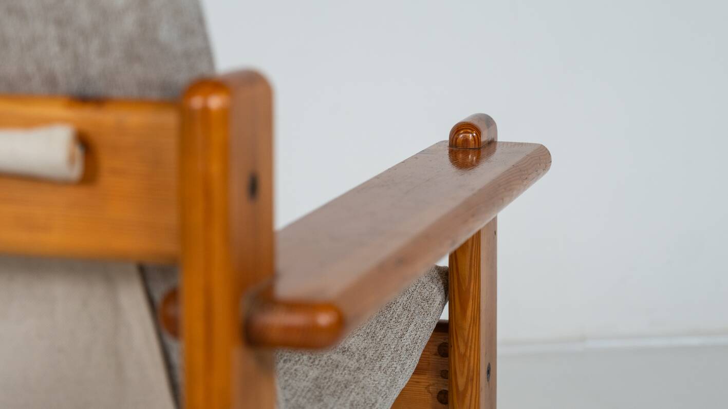 Paire de chaises longues modernes du milieu du siècle