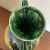 Gustave Bihl Czechoslovakia vase with 2 Art Nouveau handles