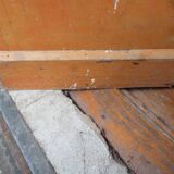 Small piece of furniture with orange patina