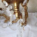Paire d'appliques bronze