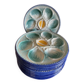 10 St Clément oyster plates