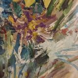 Flower bouquet painting