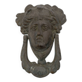 Bronze door knocker. Circa 1900.