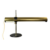 XL brass desk lamp by Göran Pehrson for Ateljé Lyktan, model Kanon, 1978