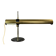 Lampe de bureau en laiton XL par Göran Pehrson pour Ateljé Lyktan, modèle Kanon, 1978