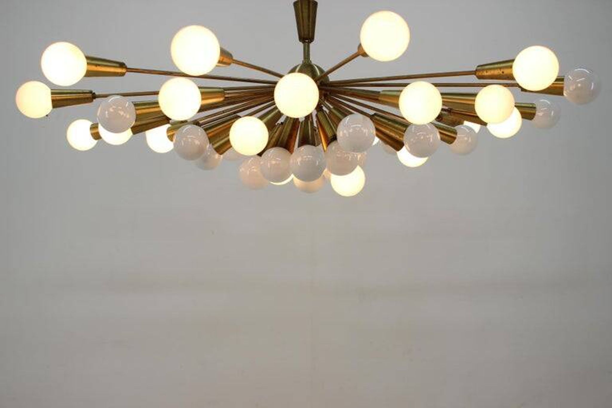 Rare Mid Century Chandelier Sputnik, Atomic, 1960s