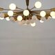 Rare Mid Century Chandelier Sputnik, Atomic, 1960s
