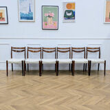 Set of 6 Scandinavian chairs