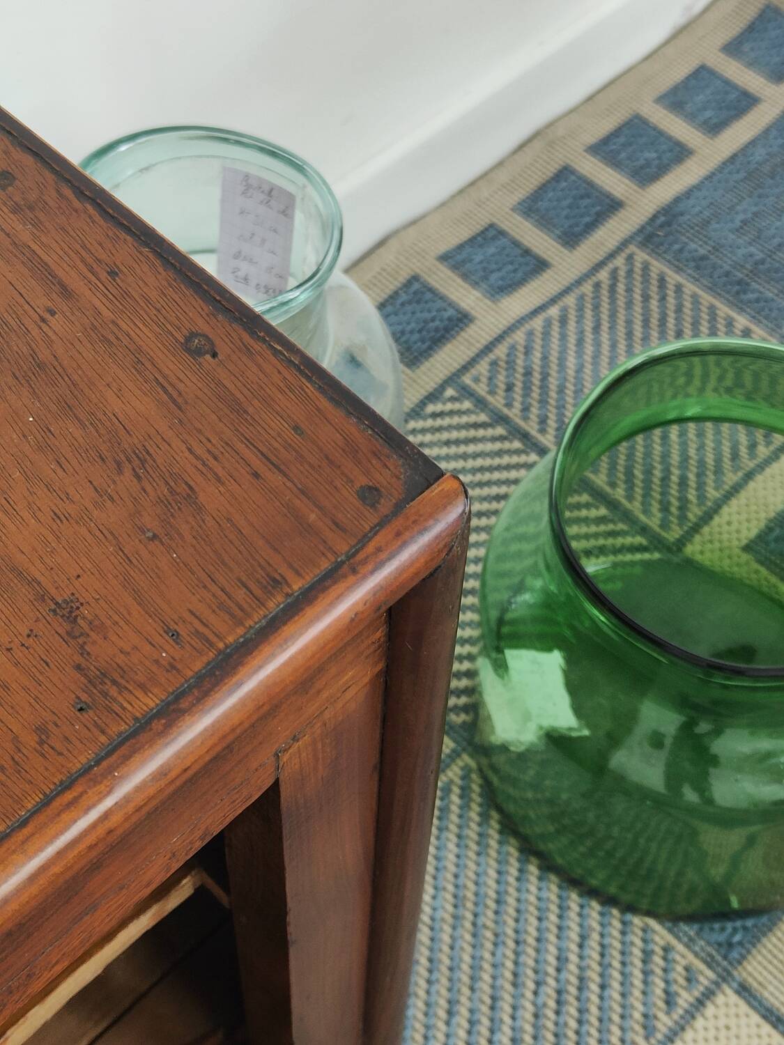 Small display case or glass wall shelf