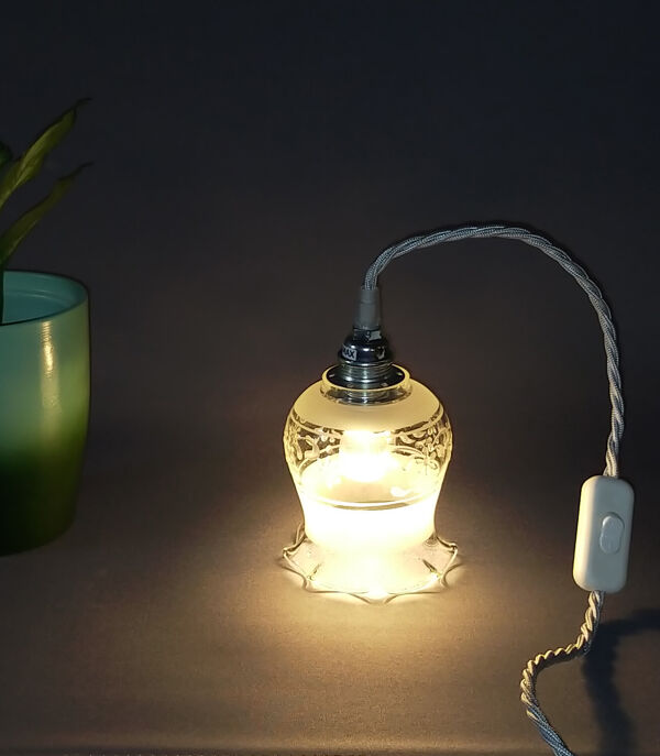 Baladeuse tulipe motifs de fleurs